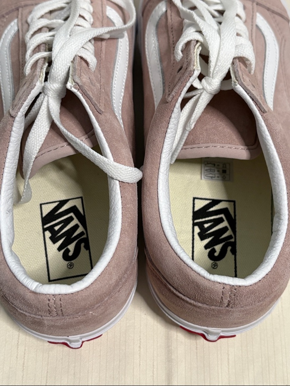 Vans Old Skool Pig Suede Sneakers - Taupe - Picture 6 of 10